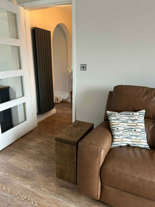 Extra Chunky rustic side table - The Grain Company Ltd