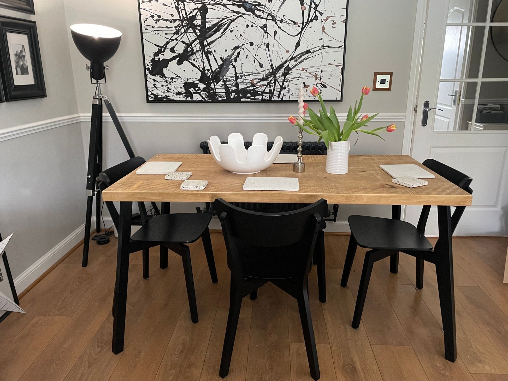 Rustic dining table - The Grain Company Ltd