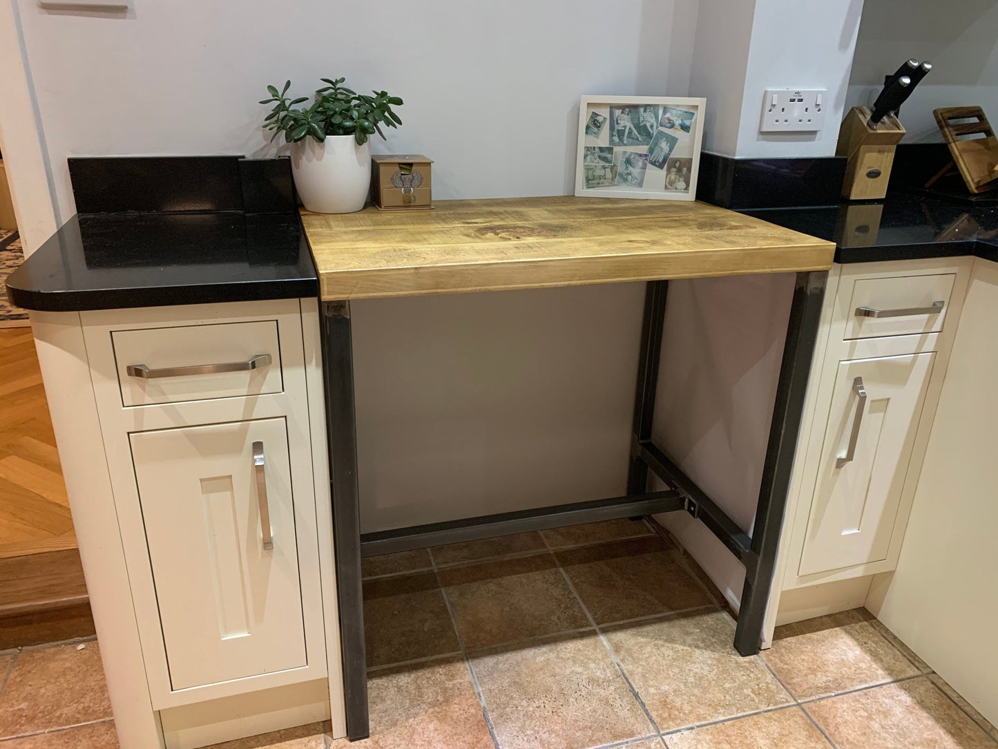 Rustic industrial breakfast bar - The Grain Company Ltd