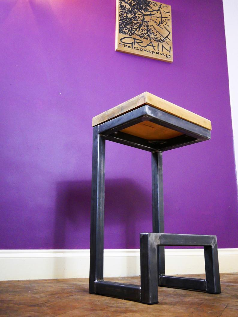 Rustic industrial breakfast bar - The Grain Company Ltd