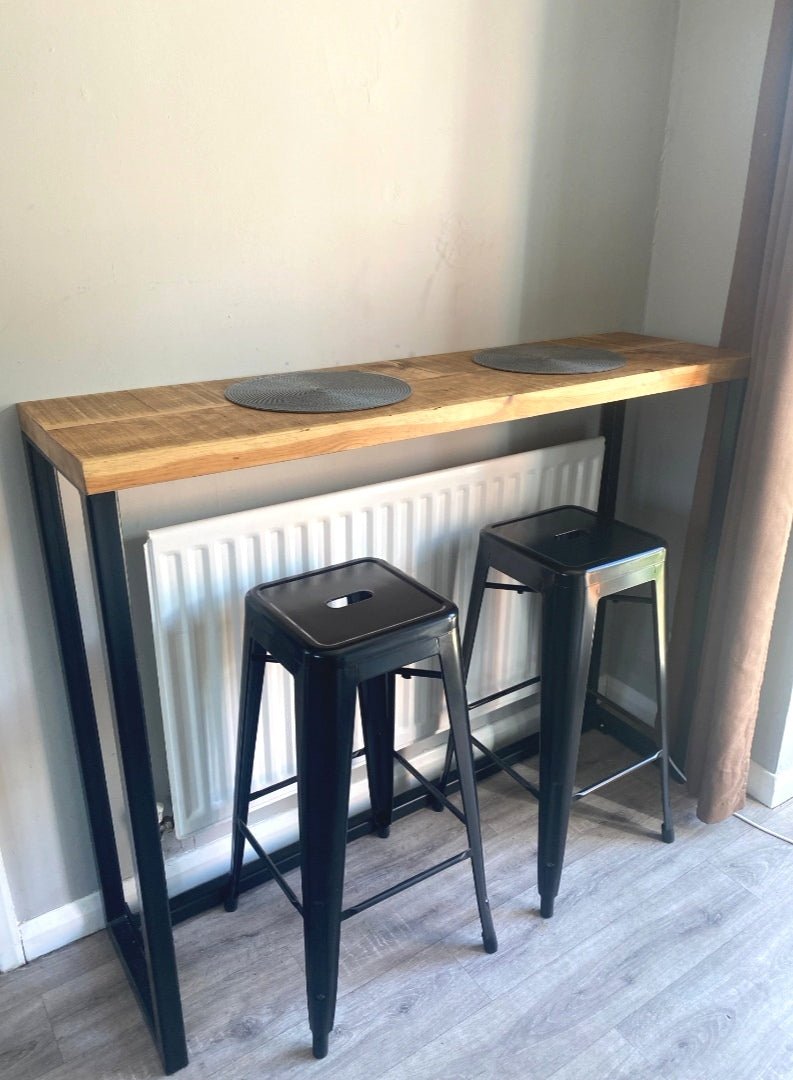 Rustic industrial breakfast bar - The Grain Company Ltd