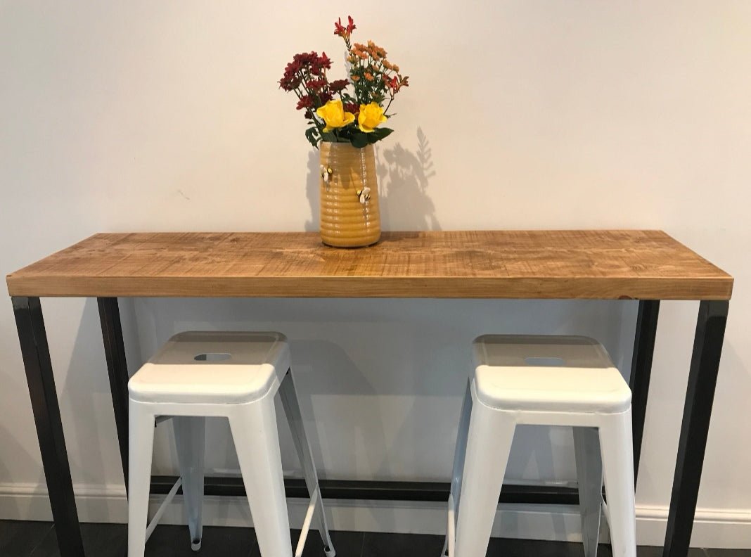 Rustic industrial breakfast bar - The Grain Company Ltd