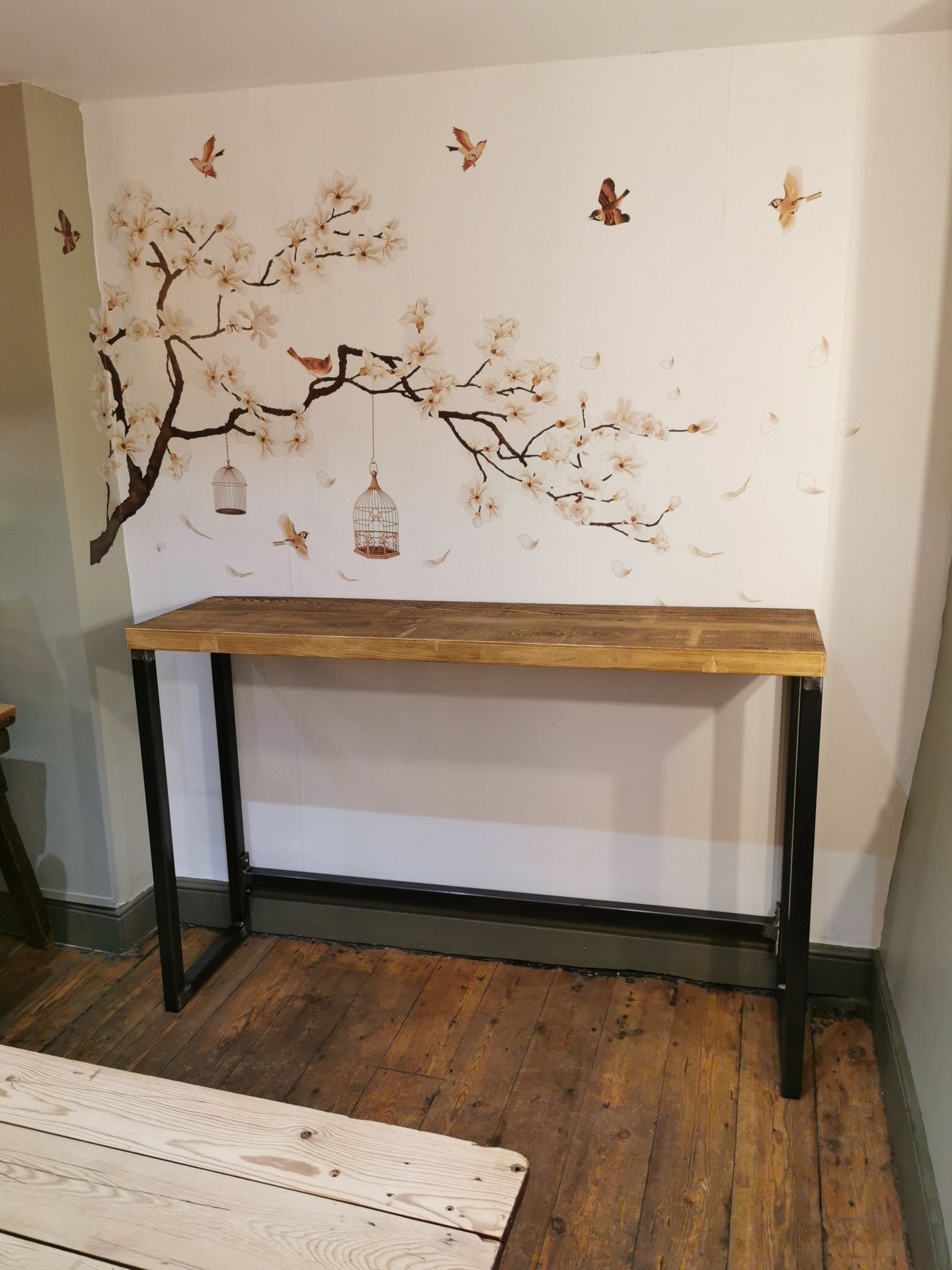 Rustic industrial breakfast bar - The Grain Company Ltd
