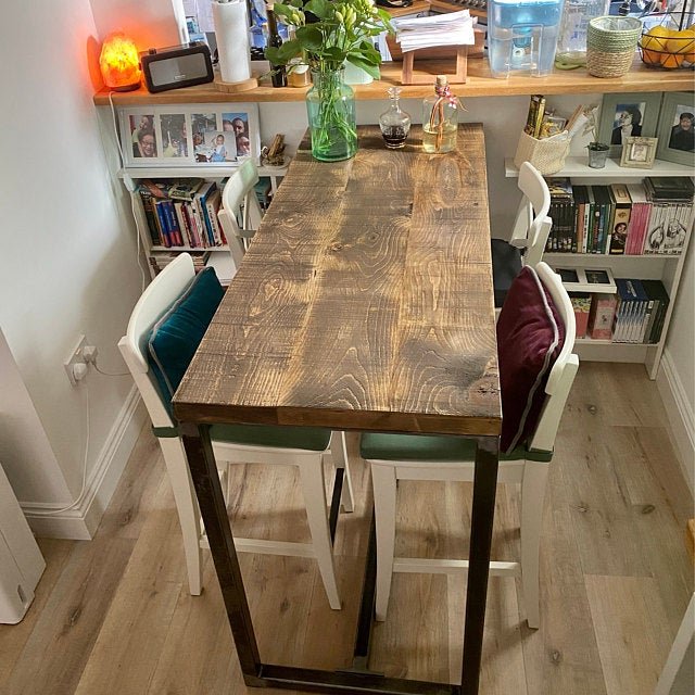 Rustic industrial breakfast bar - The Grain Company Ltd