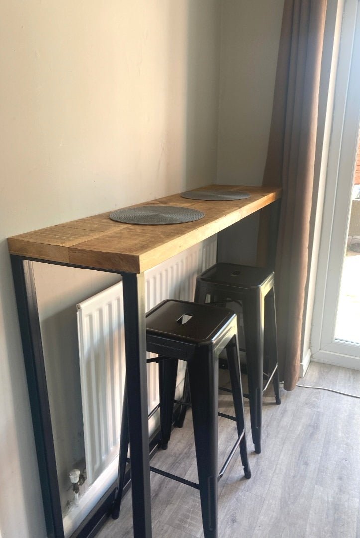 Rustic industrial breakfast bar - The Grain Company Ltd
