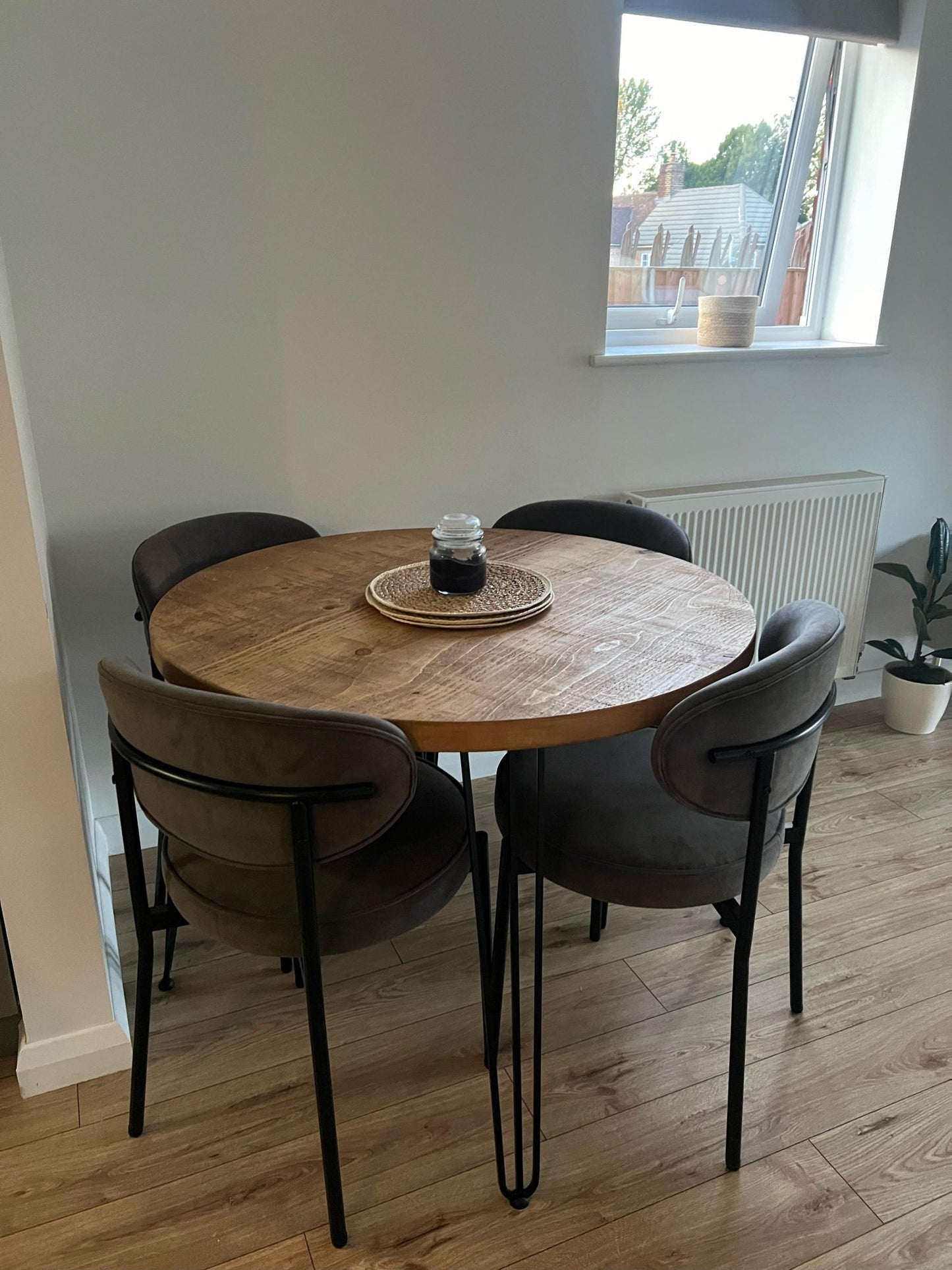 Round Rustic Dining Table - The Grain Company Ltd