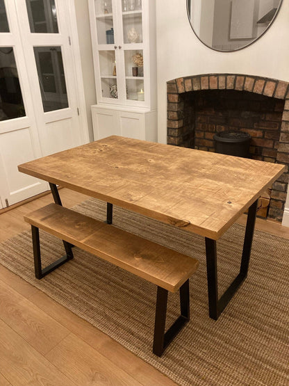 Rustic dining table - The Grain Company Ltd