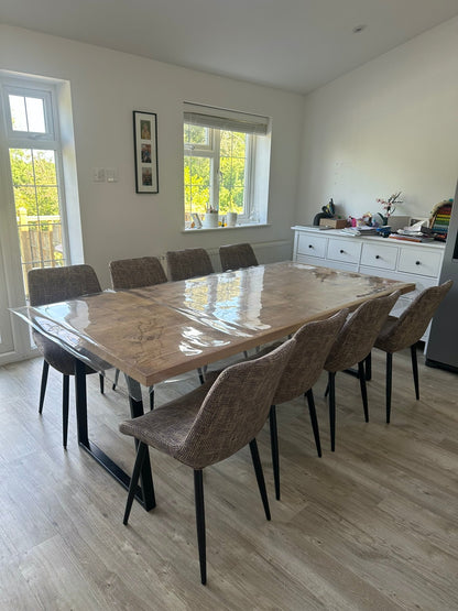 Rustic large dining table - The Grain Company Ltd