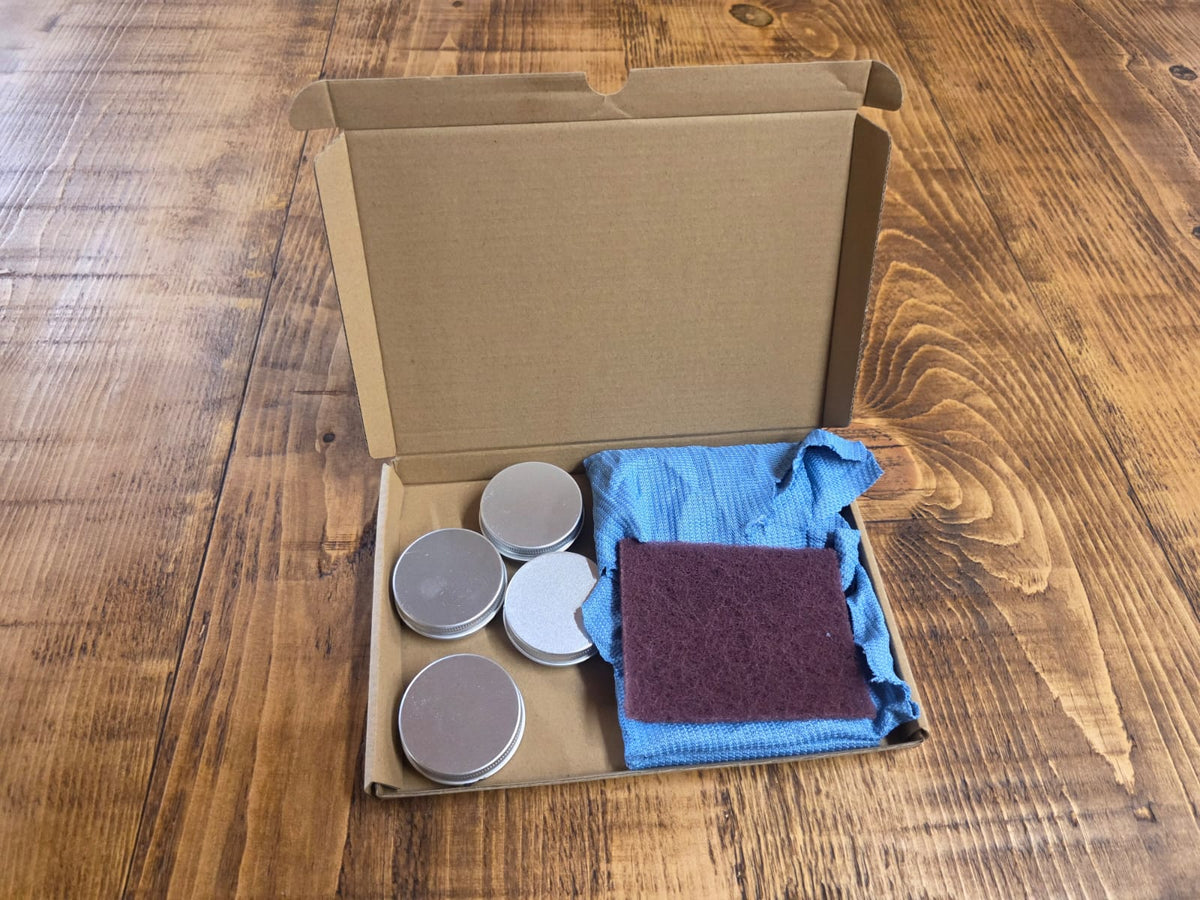 Wax Refinishing Kit – Bring Your Tables Back to Life - The Grain Company Ltd