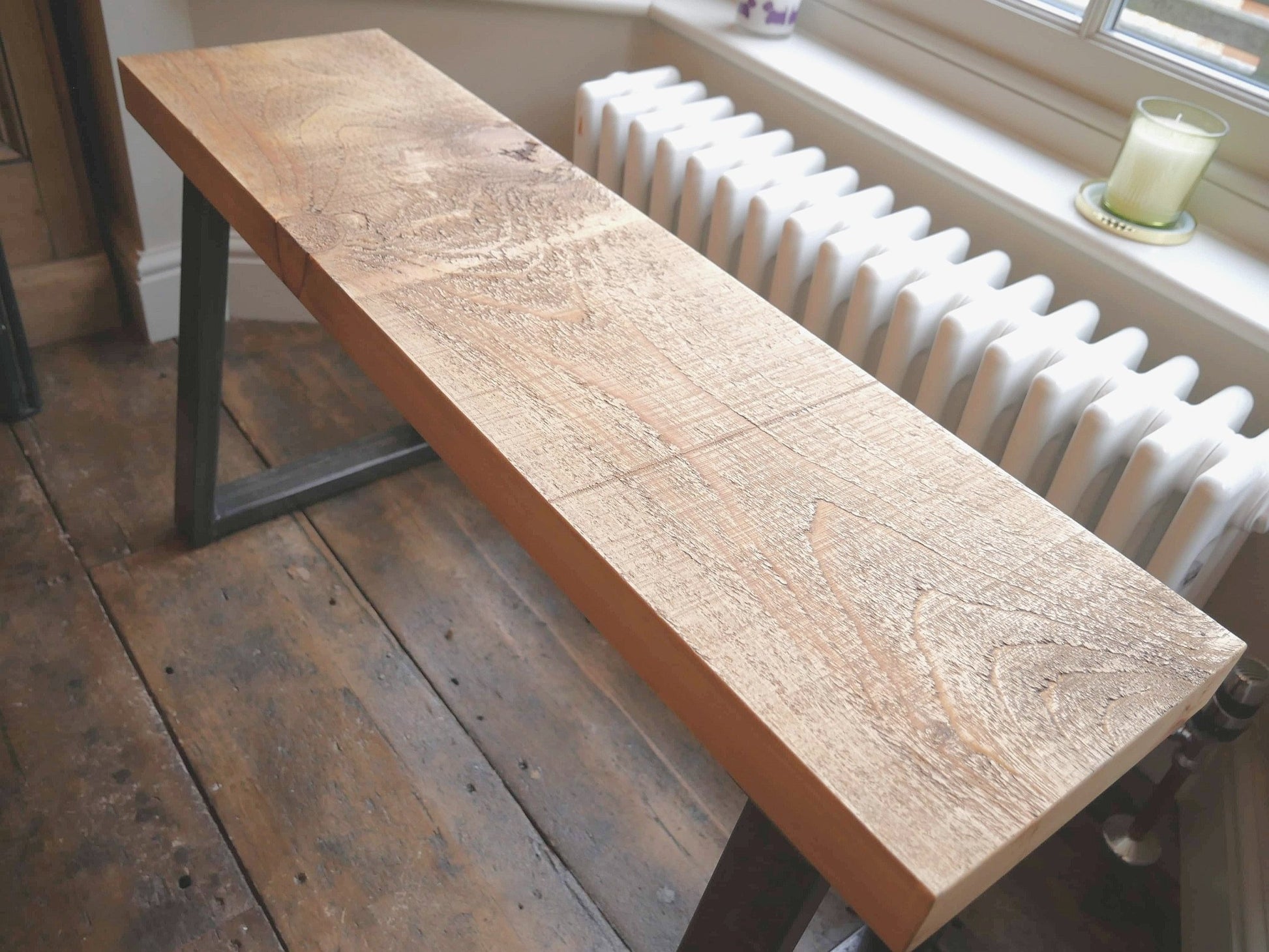 Rustic bench - The Grain Company Ltd