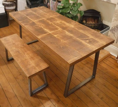 Rustic dining table - The Grain Company Ltd